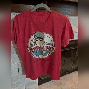 Men's Vtg Bubba Gump Red Short Sleeve T-Shirt
